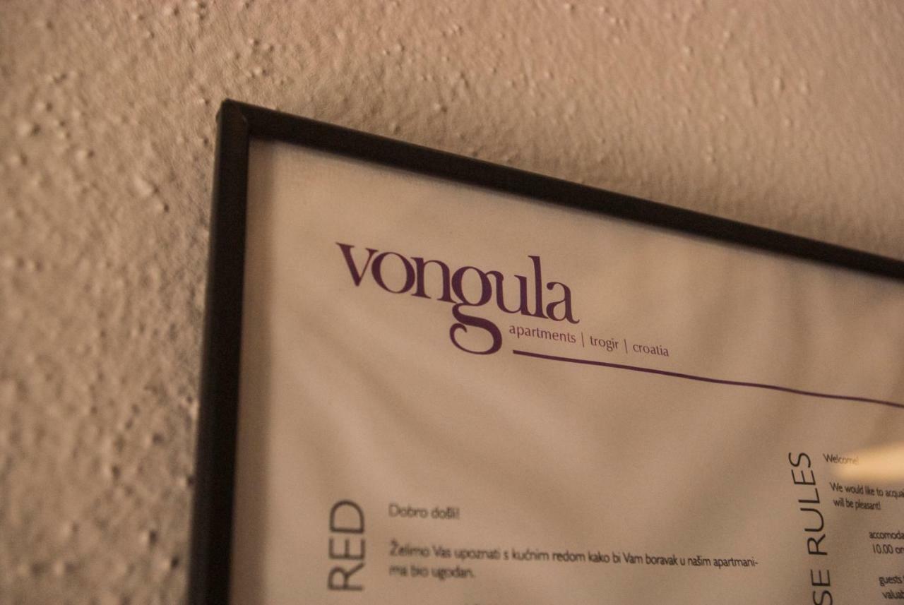 Apartments Vongula Trogir Dış mekan fotoğraf